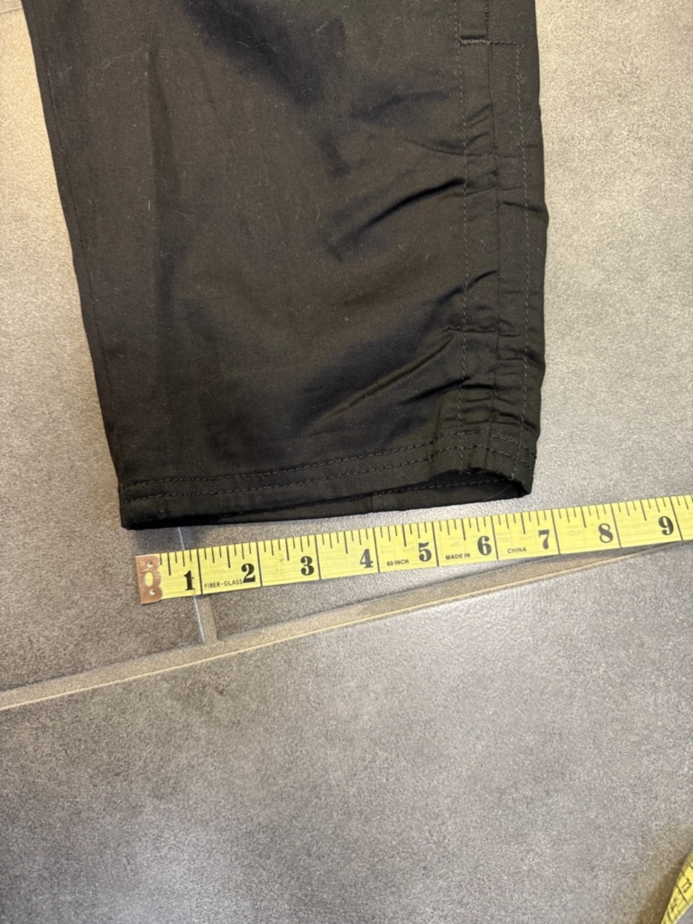 White House Black Market Black runched leg capri pedal pusher shorts - Picture 12 of 12